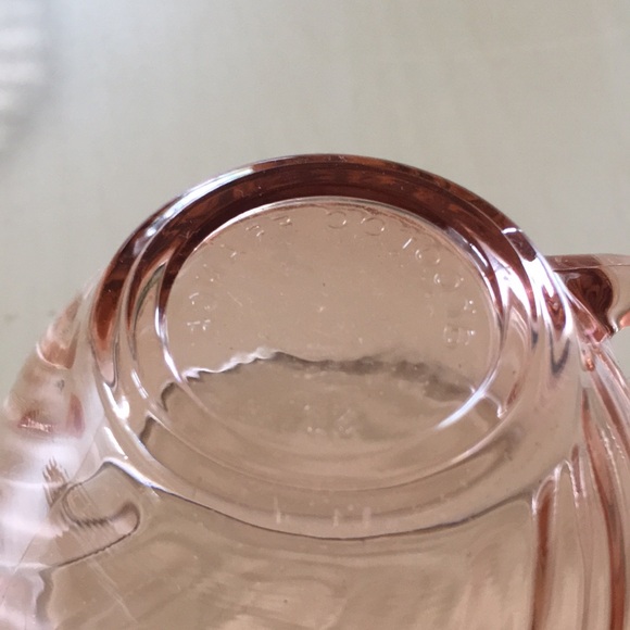 Arcoroc France Blush Pink Tinted Glass Plate Teacup Saucer - Bundle lot of Three - Picture 11 of 14